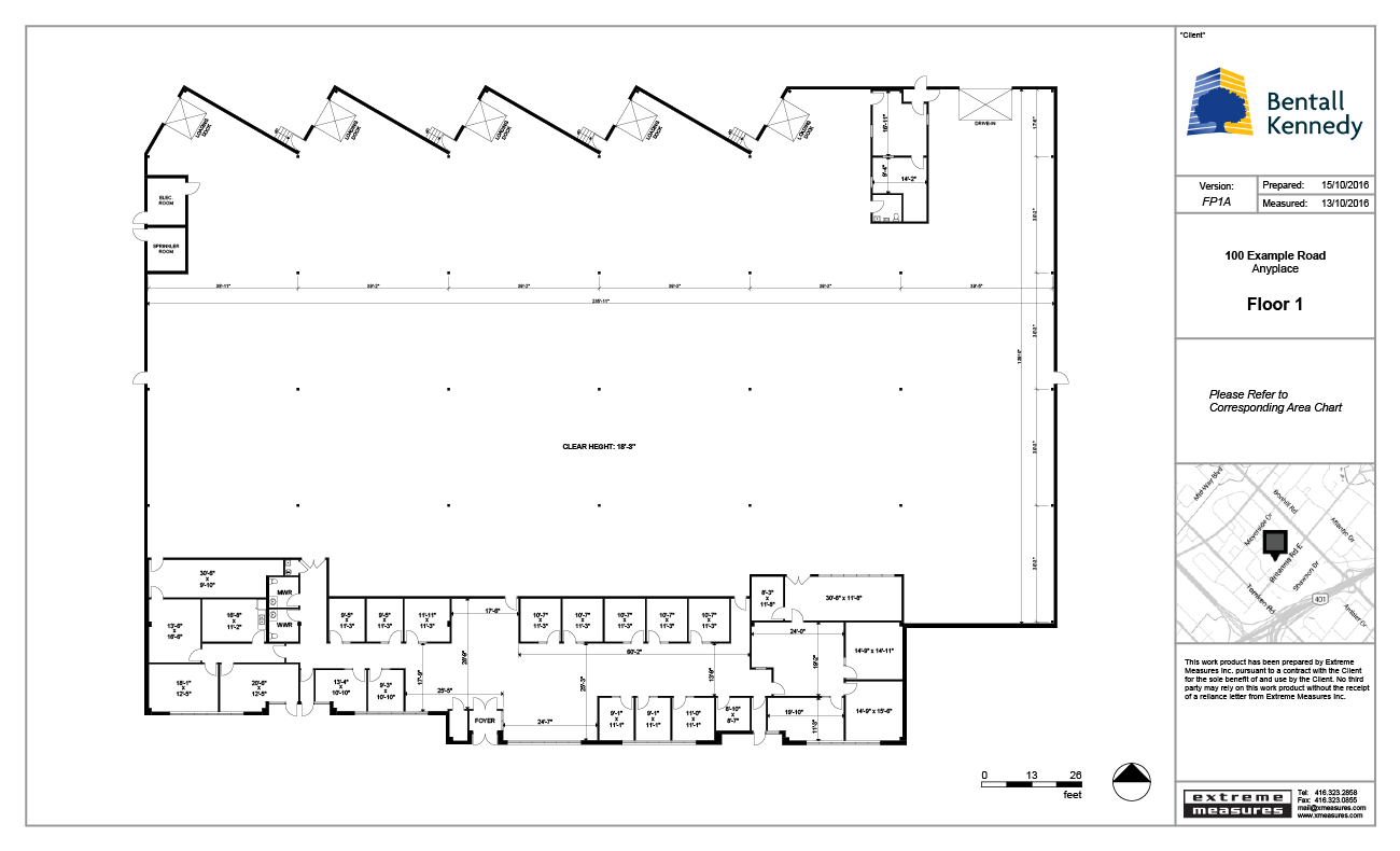 Industrial Sample Floor Plan